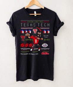 Season's greetings Texas tech red raiders Christmas oversized Shirt