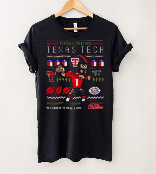 Season’s greetings Texas tech red raiders Christmas oversized Shirt