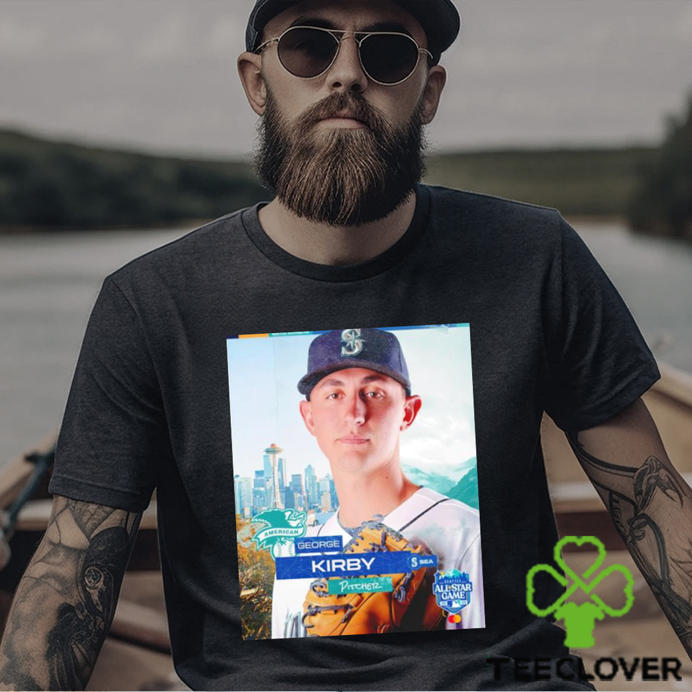 Seattle All Star Game 2023 George Kirby Pitcher poster shirt Seattle All Star Game 2023 George Kirby Pitcher poster shirt