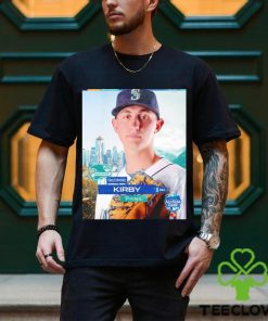 Seattle All Star Game 2023 George Kirby Pitcher poster shirt 1 Seattle All Star Game 2023 George Kirby Pitcher poster shirt