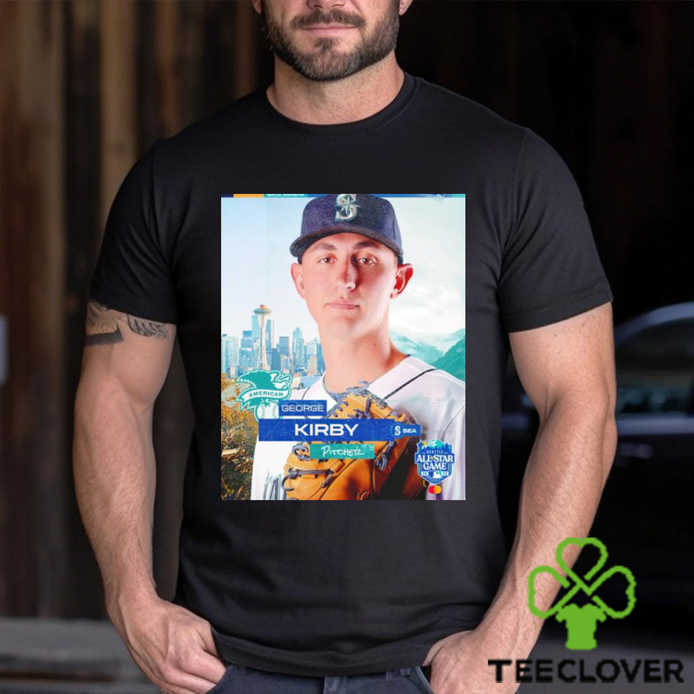 Seattle All Star Game 2023 George Kirby Pitcher poster shirt Seattle All Star Game 2023 George Kirby Pitcher poster shirt