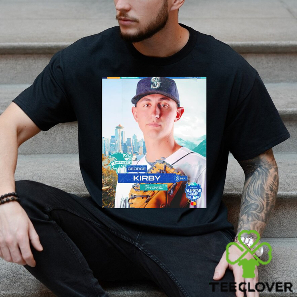 Seattle All Star Game 2023 George Kirby Pitcher poster shirt Seattle All Star Game 2023 George Kirby Pitcher poster shirt