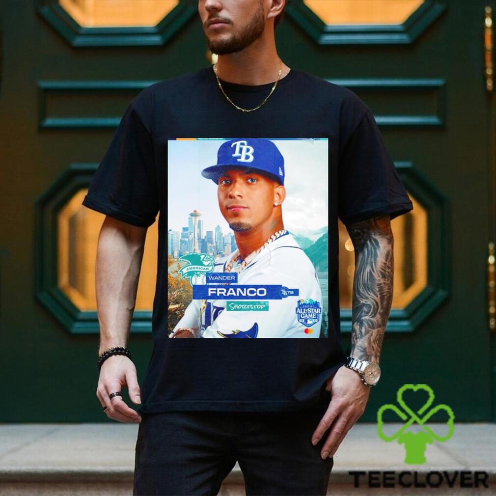 Seattle All Star Game 2023 Wander Franco Shortstop poster shirt Seattle All Star Game 2023 Wander Franco Shortstop poster shirt