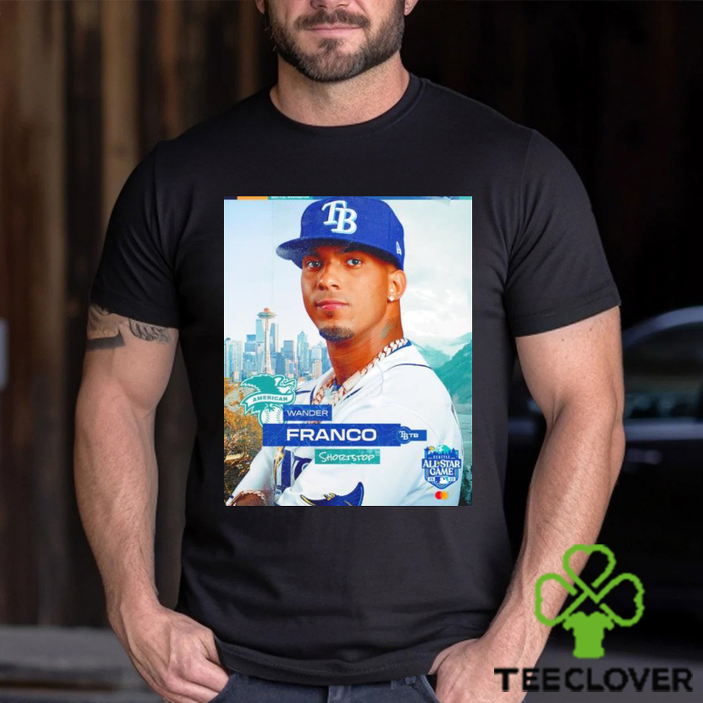 Seattle All Star Game 2023 Wander Franco Shortstop poster shirt Seattle All Star Game 2023 Wander Franco Shortstop poster shirt