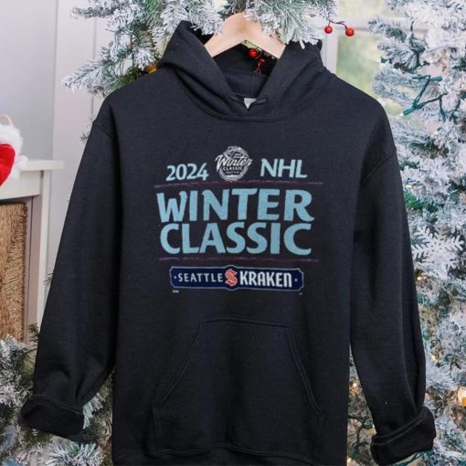 Seattle Kraken Fanatics Branded Deep 2024 NHL Winter Classic Text Driven T Shirt