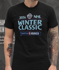 Seattle Kraken Fanatics Branded Deep 2024 NHL Winter Classic Text Driven T Shirt