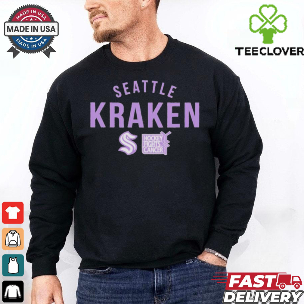 Seattle Kraken Hockey Fights Cancer 2024 Shirt Seattle Kraken Hockey Fights Cancer 2024 Shirt