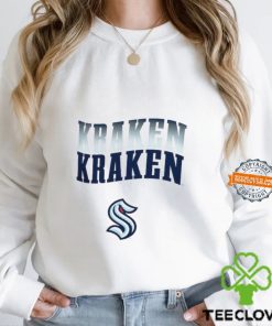 Seattle Kraken Starter Four Team Name Logo T Shirt