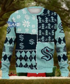 Seattle Kraken Ugly Sweater Christmas
