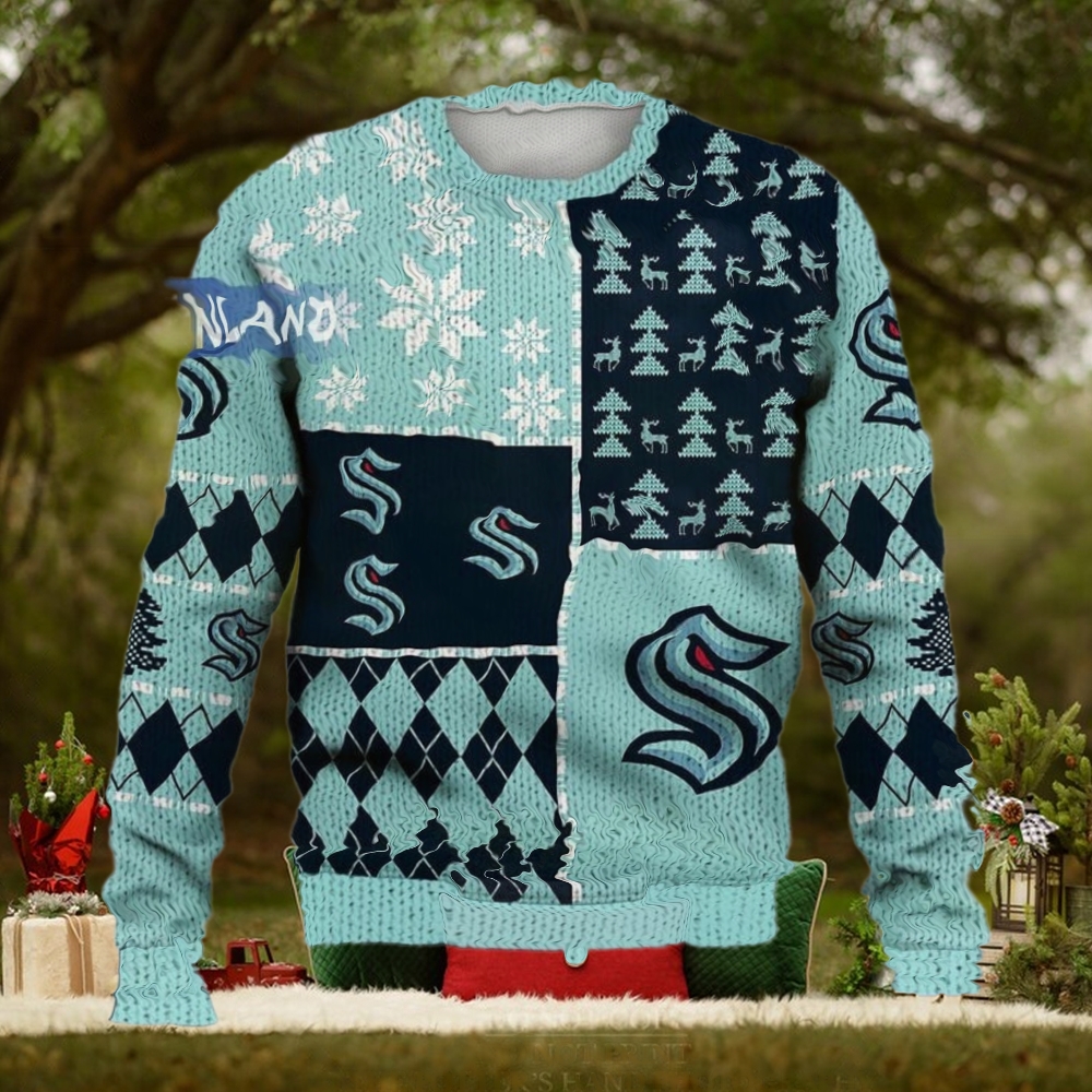 Seattle Kraken Ugly Sweater Christmas Seattle Kraken Ugly Sweater Christmas