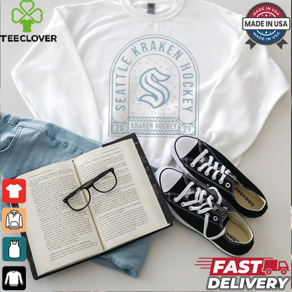 Seattle Kraken Uphill Stained Glass T Shirt Seattle Kraken Uphill Stained Glass T Shirt