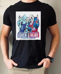 Seattle Kraken Vs Colorado Avalanche 2023 Western Conference Quarter Finals sport shirt