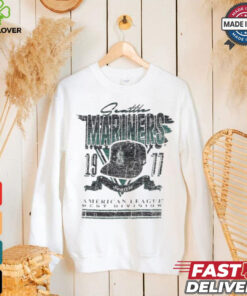 Seattle Mariners 1977 Retro White T Shirt