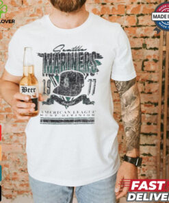 Seattle Mariners 1977 Retro White T Shirt 2 Seattle Mariners 1977 Retro White T Shirt