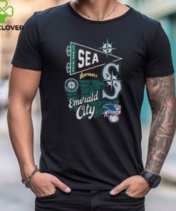 Seattle Mariners Baseball Split Zone T Shirt