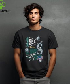 Seattle Mariners Baseball Split Zone T Shirt