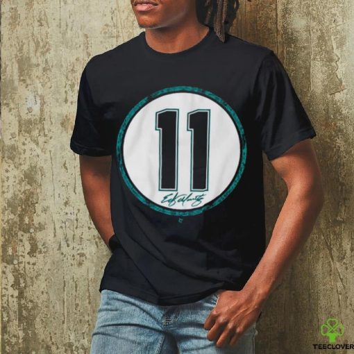 Seattle Mariners Edgar martinez 11 number circle signature hoodie, sweater, longsleeve, shirt v-neck, t-shirt