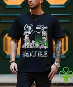 Seattle Mariners Griffey And Seahawks Largent City Champion Shirt