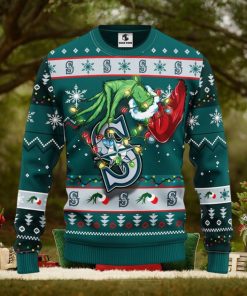 Seattle Mariners Grinch Christmas Ugly Sweater