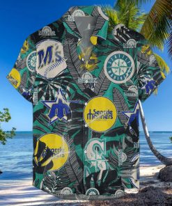 Seattle Mariners Hawaiian Retro Logo MLB Summer Beach Men And Women Gift For Fans 1 Seattle Mariners Hawaiian Retro Logo MLB Summer Beach Men And Women Gift For Fans