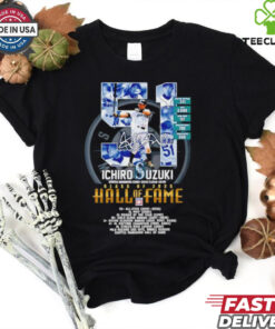 Seattle Mariners Ichiro Suzuki Class of 2025 Hall of Fame Baseball Signature shirt