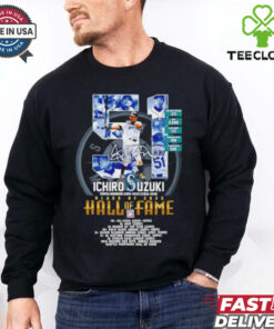 Seattle Mariners Ichiro Suzuki Class of 2025 Hall of Fame Baseball Signature shirt