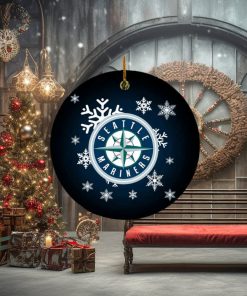 Seattle Mariners MLB 2023 Holiday Gifts Merry Christmas Decorations Ornament
