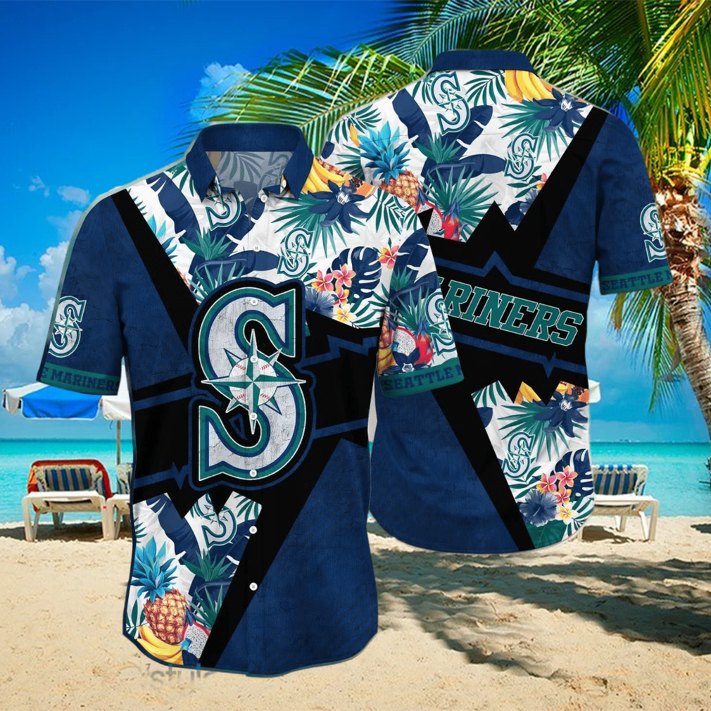 Seattle Mariners MLB - Hawaii Shirt Style Flower - extreme-honor