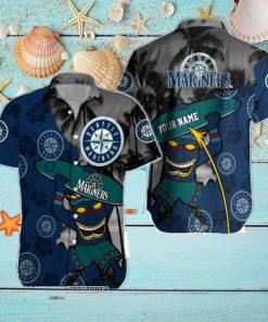Seattle Mariners MLB Full Printed Unisex Hawaiian Shirt
