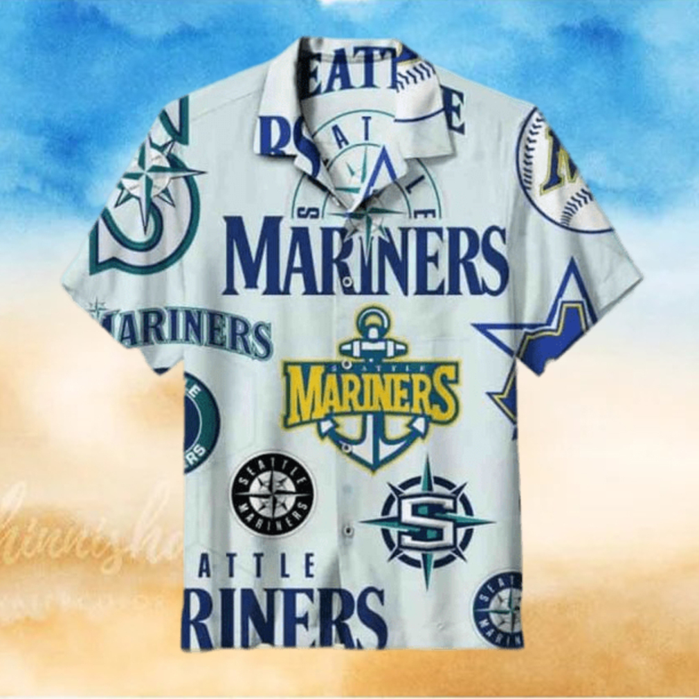 Seattle Mariners MLB Hawaiian Shirt Baseball Gift For Boyfriend Seattle Mariners MLB Hawaiian Shirt Baseball Gift For Boyfriend