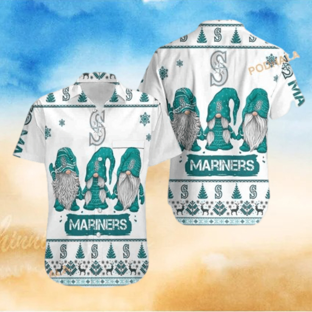 Seattle Mariners MLB Hawaiian Shirt Christmas Gift For Baseball Lovers Seattle Mariners MLB Hawaiian Shirt Christmas Gift For Baseball Lovers