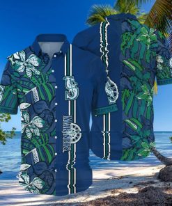 Seattle Mariners MLB Hawaiian Shirt Ice Cold Drinks Aloha Shirt