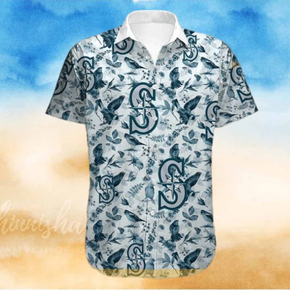 Seattle Mariners MLB Hawaiian Shirt Tropical Bird Pattern Beach Gift For Baseball Players Seattle Mariners MLB Hawaiian Shirt Tropical Bird Pattern Beach Gift For Baseball Players
