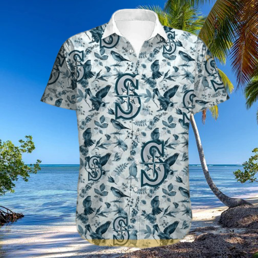 Seattle Mariners MLB Hawaiian Shirt Tropical Bird Pattern Beach Gift For Baseball Players Seattle Mariners MLB Hawaiian Shirt Tropical Bird Pattern Beach Gift For Baseball Players