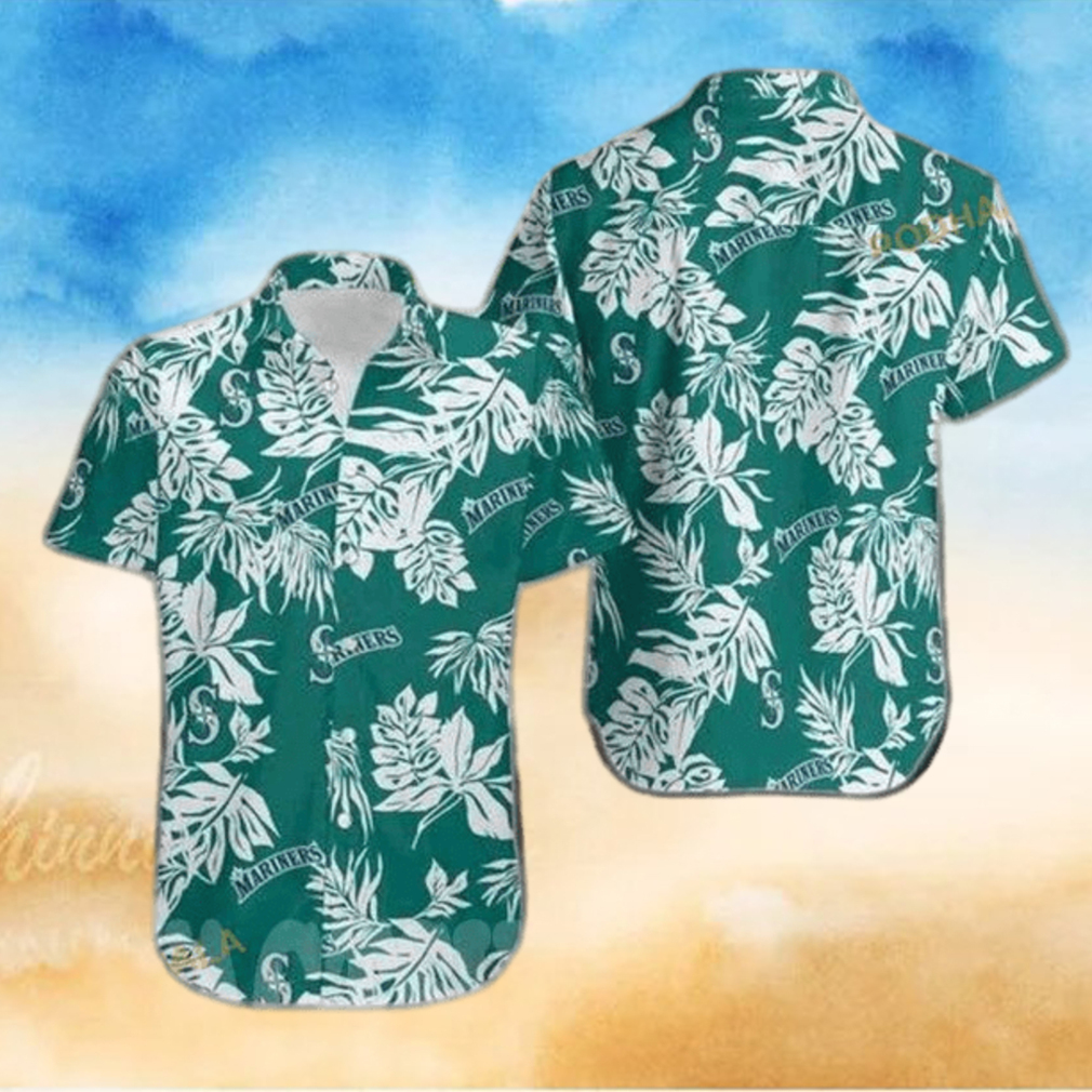 Seattle Mariners MLB Hawaiian Shirt Tropical Leaf Beach Gift For Friend Seattle Mariners MLB Hawaiian Shirt Tropical Leaf Beach Gift For Friend