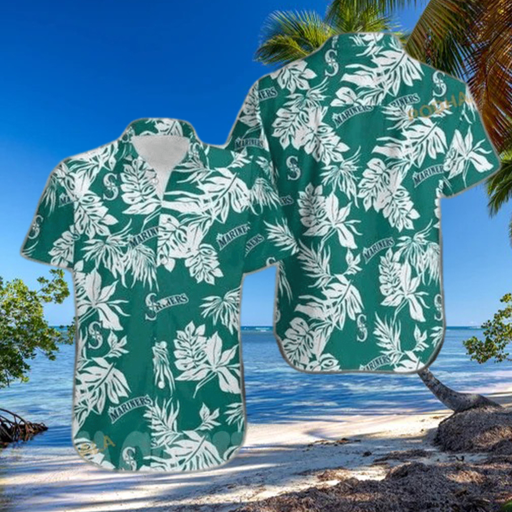 Seattle Mariners MLB Hawaiian Shirt Tropical Leaf Beach Gift For Friend Seattle Mariners MLB Hawaiian Shirt Tropical Leaf Beach Gift For Friend