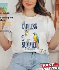 Seattle Mariners Margaritaville Endless Summer Parrot Graphic T Shirt