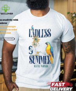 Seattle Mariners Margaritaville Endless Summer Parrot Graphic T Shirt