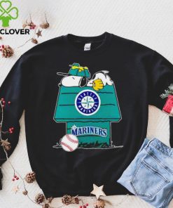 Seattle Mariners Snoopy And Woodstock The Peanuts Baseball hoodie, sweater, longsleeve, shirt v-neck, t-shirt