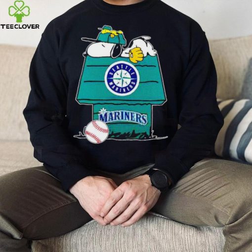 Seattle Mariners Snoopy And Woodstock The Peanuts Baseball hoodie, sweater, longsleeve, shirt v-neck, t-shirt