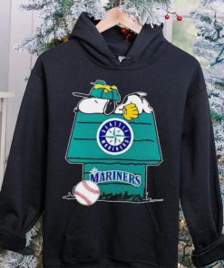 Seattle Mariners Snoopy And Woodstock The Peanuts Baseball hoodie, sweater, longsleeve, shirt v-neck, t-shirt