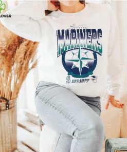 Seattle Mariners baseball American league est. 1977 logo Vintage shirt 1 Seattle Mariners baseball American league est. 1977 logo Vintage shirt