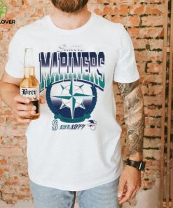 Seattle Mariners baseball American league est. 1977 logo Vintage shirt 2 Seattle Mariners baseball American league est. 1977 logo Vintage shirt