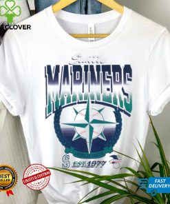 Seattle Mariners baseball American league est. 1977 logo Vintage shirt 3 Seattle Mariners baseball American league est. 1977 logo Vintage shirt