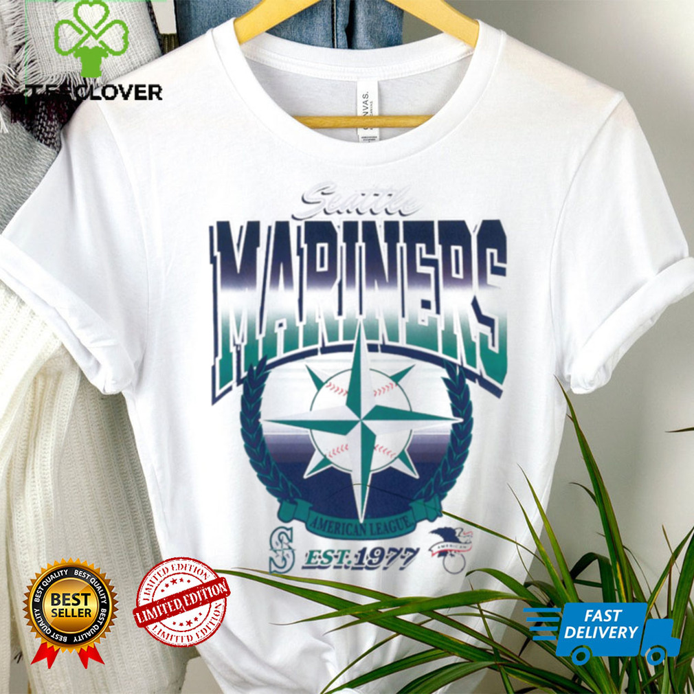 Seattle Mariners baseball American league est. 1977 logo Vintage shirt Seattle Mariners baseball American league est. 1977 logo Vintage shirt
