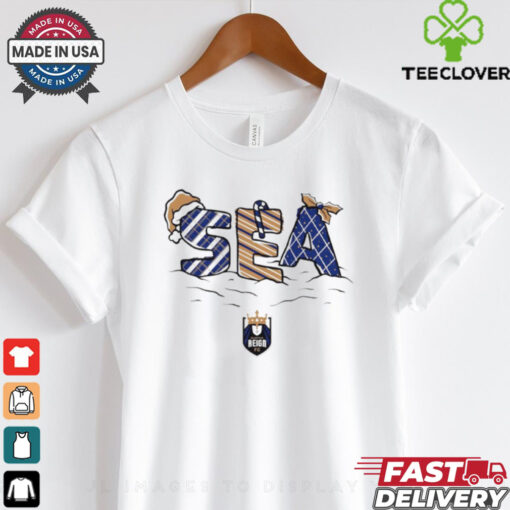 Seattle Reign Holiday Merry Christmas logo shirt