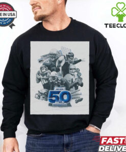 Seattle Seahawks Celebrating 50 seasons of our franchise hoodie, sweater, longsleeve, shirt v-neck, t-shirt