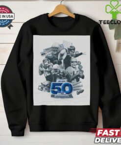 Seattle Seahawks Celebrating 50 seasons of our franchise hoodie, sweater, longsleeve, shirt v-neck, t-shirt