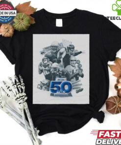 Seattle Seahawks Celebrating 50 seasons of our franchise hoodie, sweater, longsleeve, shirt v-neck, t-shirt