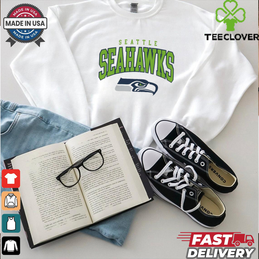 Seattle Seahawks Classic Arched Logo Shirt Seattle Seahawks Classic Arched Logo Shirt